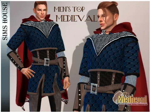 Ye Medieval MEN'S TOP MEDIEVAL