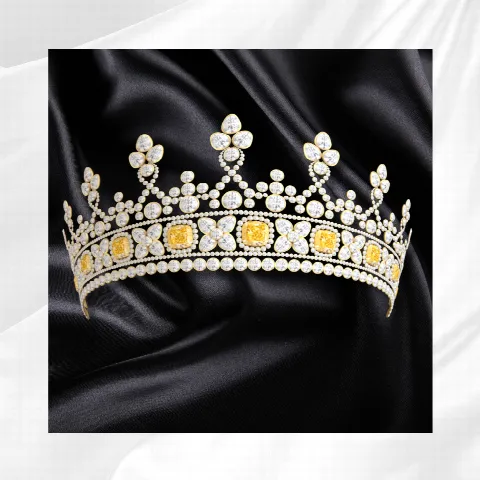Yellow Citrine Tiara