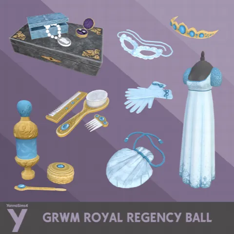 GRWM Royal Regency Ball set