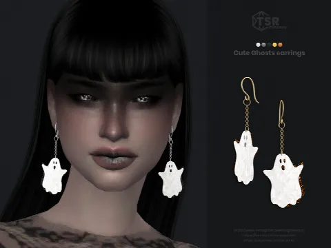 Cute Ghosts earrings | Simblreen 2022