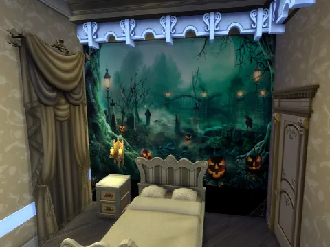 Halloween Night Mural
