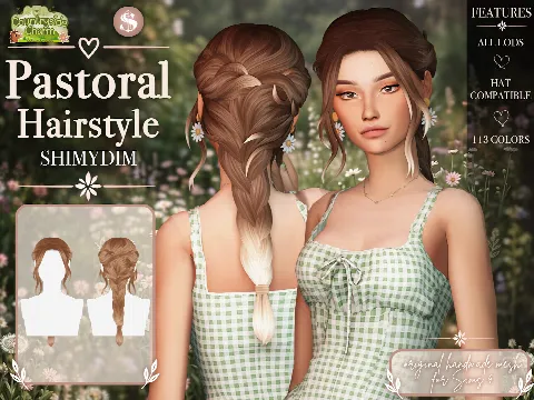 Pastoral Hairstyle Maxis Match