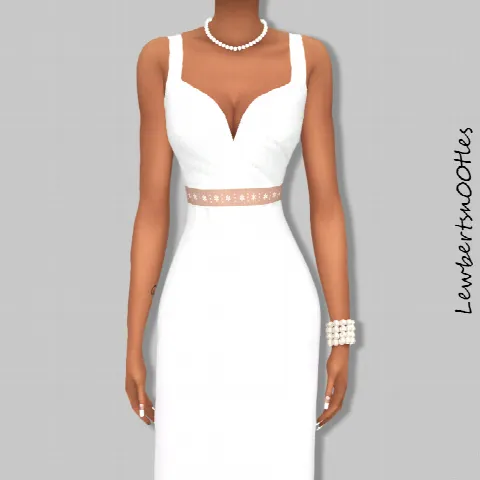 Simple Wedding Gown