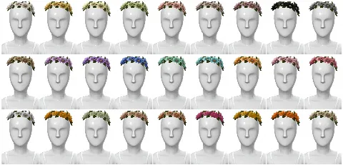 Flower Girls set by powluna, Sims 4 female clothes CC – image 3