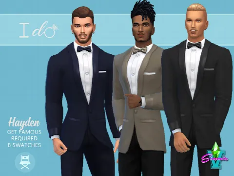 SimmieV I Do Hayden Tuxedo