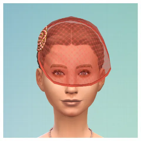 Separated My Wedding Stories veil by Menaceman44, Sims 4 headwear CC – image 2