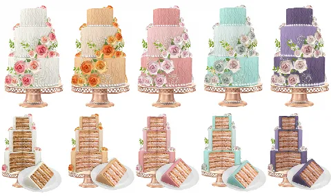 Wedding Cakes with Roses by Somik_Severinka, Sims 4 Gameplay Tweaks mod – image 5