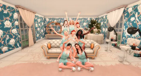 Getting Ready for a Wedding pose pack by jbabblescc, Sims 4 Pose mod – image 3