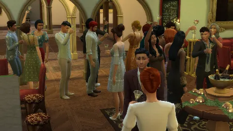 Sit at Weddings by sims4me, Sims 4 Gameplay Tweaks mod – image 3