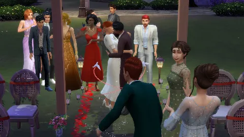 Sit at Weddings by sims4me, Sims 4 Gameplay Tweaks mod – image 5