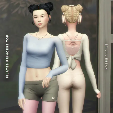 Balance & Grace Collection by Joliebean, Sims 4 female clothes CC – image 4