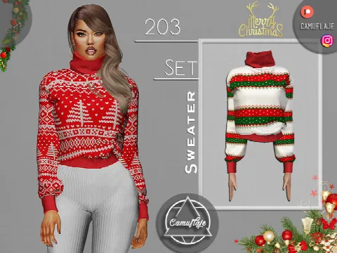 SET 203 - Christmas Sweater