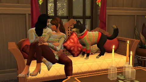 All I Want For Winterfest sweater set