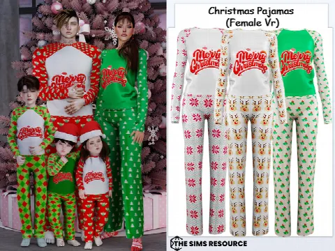 Christmas Pajamas (Female)