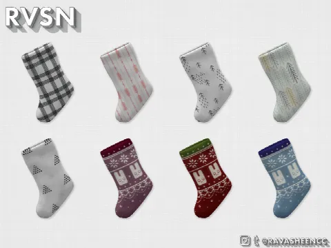 Treat Yo' Elf Patterned Stocking