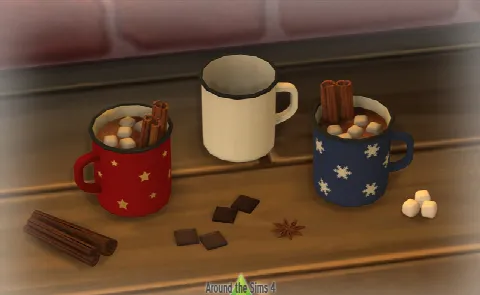 Winter hot cocoa