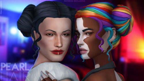 Pearl Hair P Sims 4 Hair Pearl Hair P Sims 4 Hair